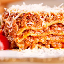 Delicious lasagna